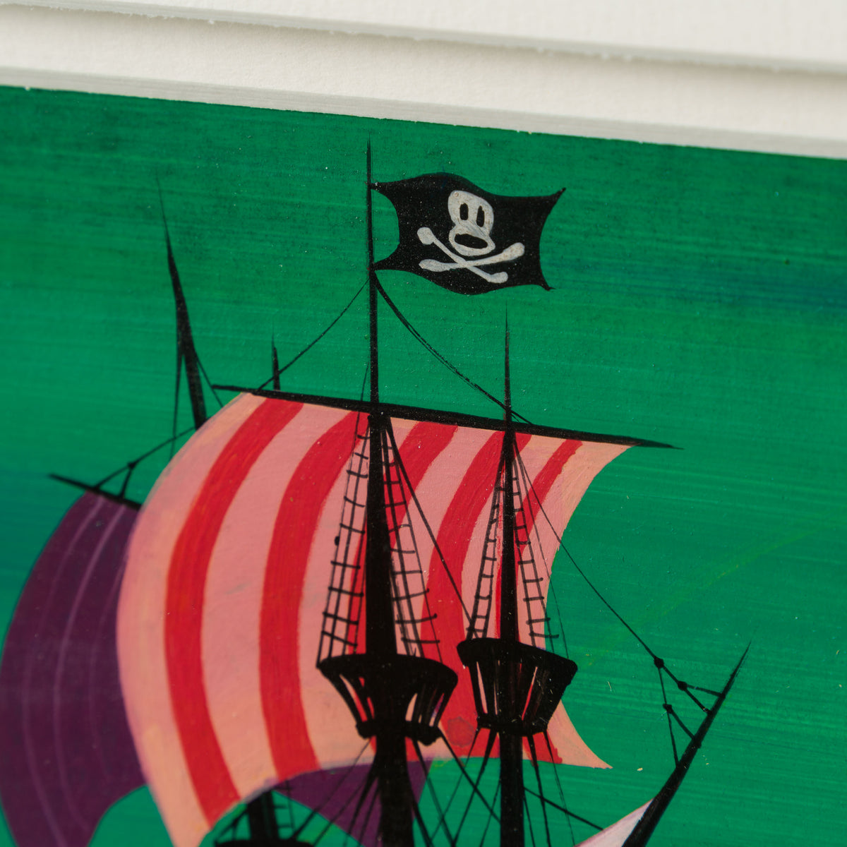 VIN ORI POR 31368 Peter Pan Jolly Roger (1953) Concept Art by artist Mary Blair 4