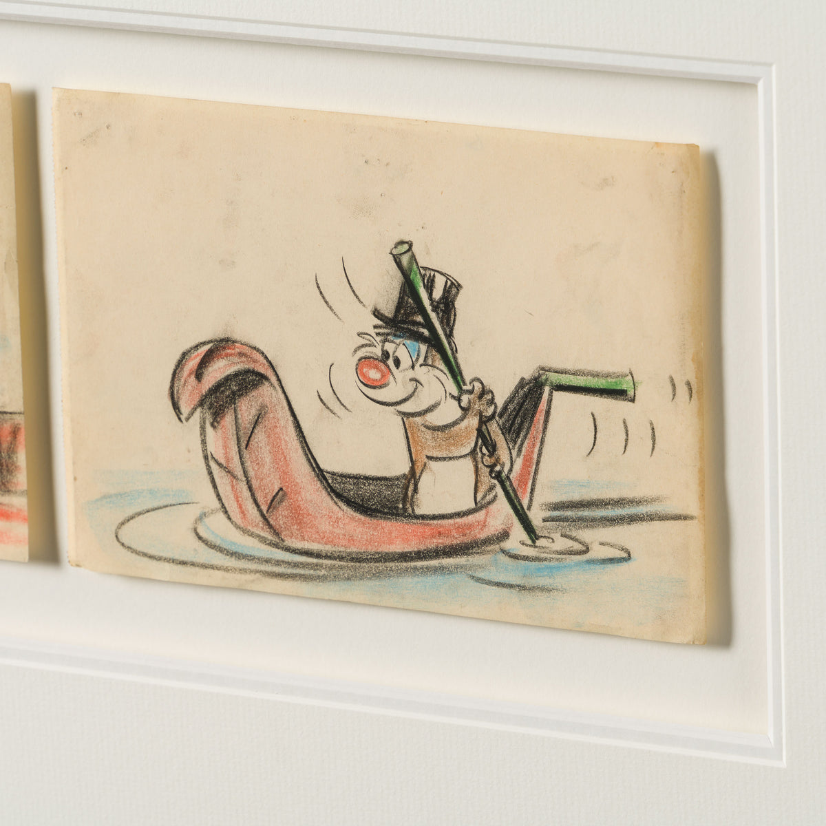 VIN ORI POR 31371 Two Chips And A Miss Clarice And Chip 1 Original Production Storyboard (1952) 3