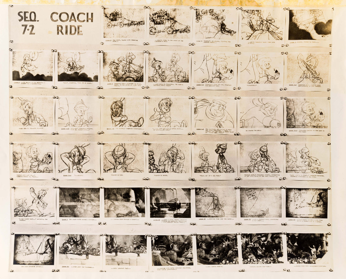 VIN Pinocchio Continuity Model Sheet 29 28x35 6cm