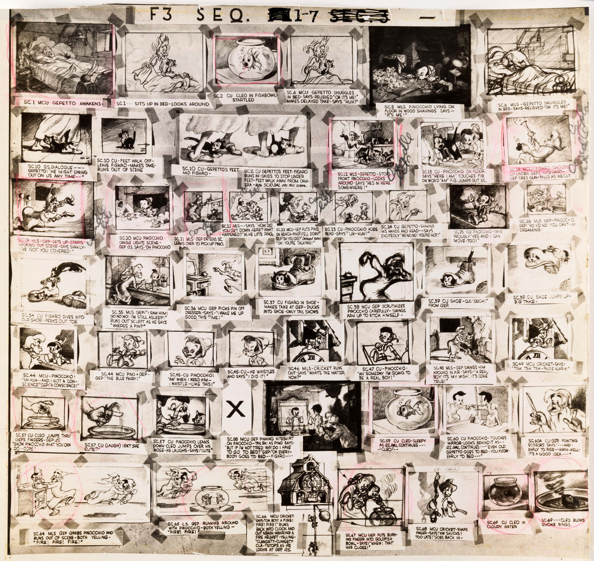 VIN Pinocchio Continuity Stat Sheet £595 27 4x29 6cm