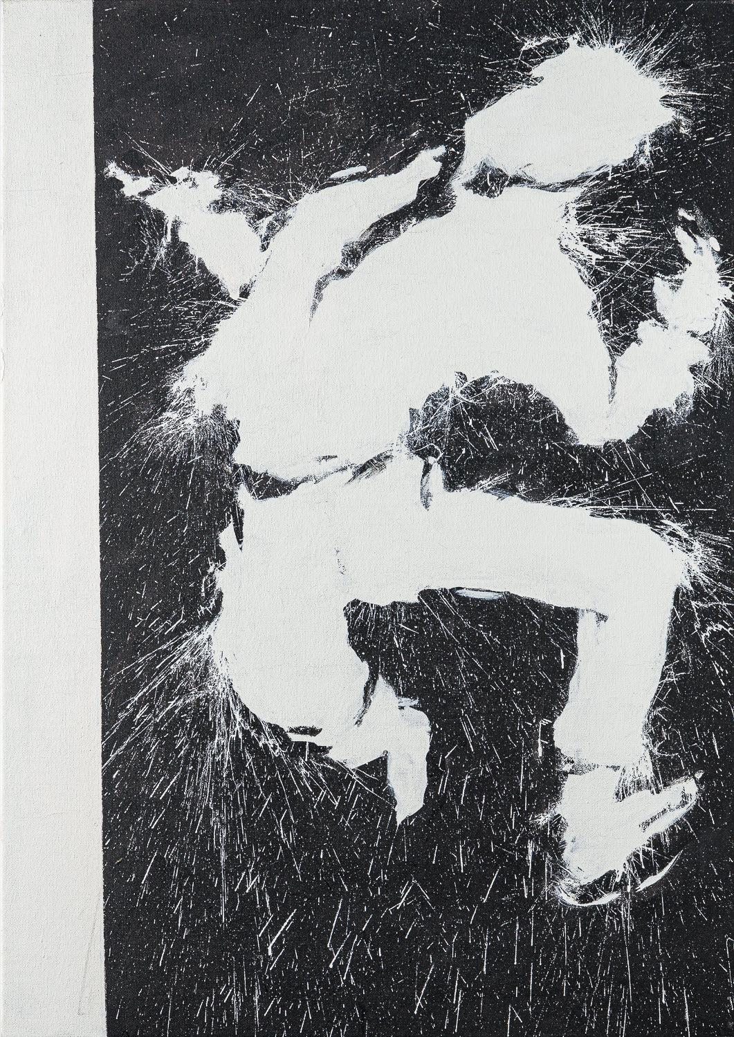 White Jumping Shadowman 1