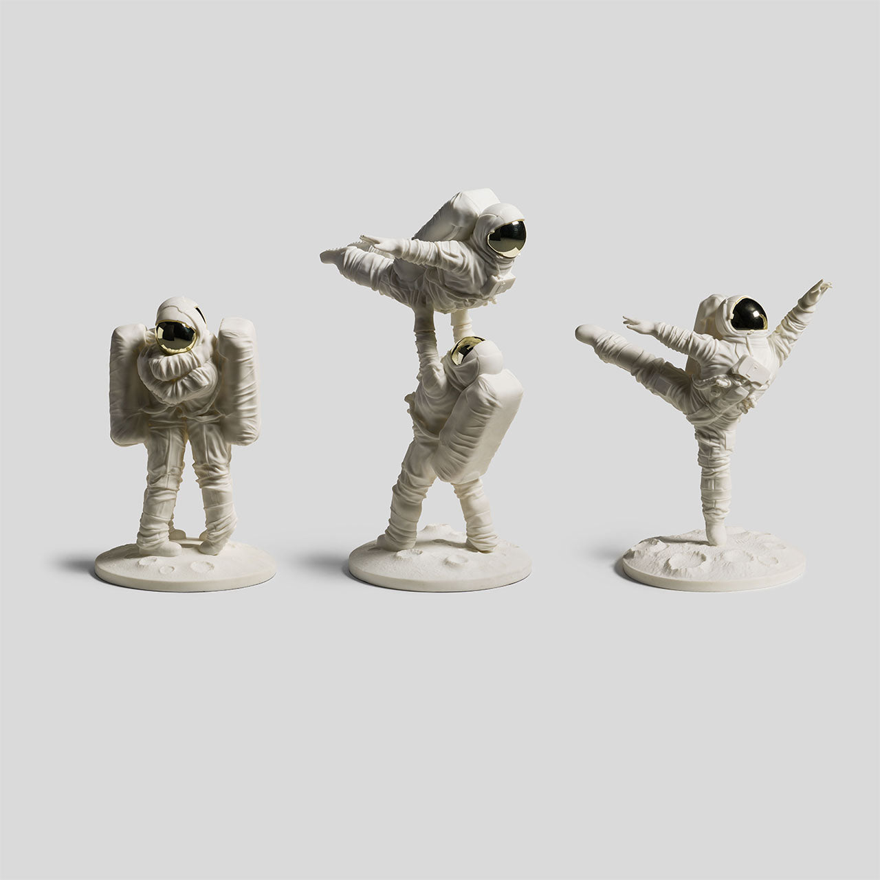 WHN Set of three sculptures