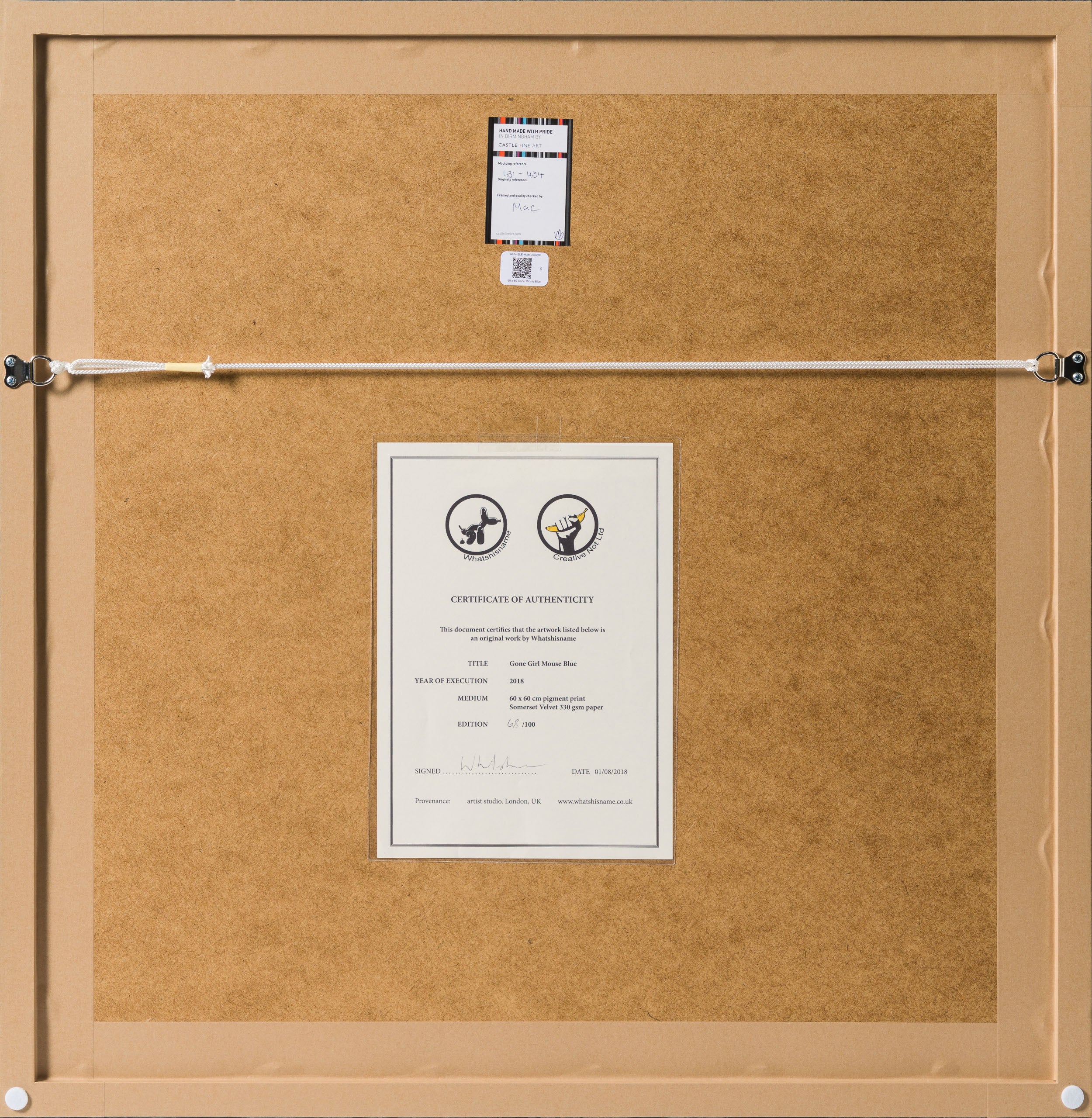 WHN SLE HUM 26625 Minnie Blue 60 x 60 7