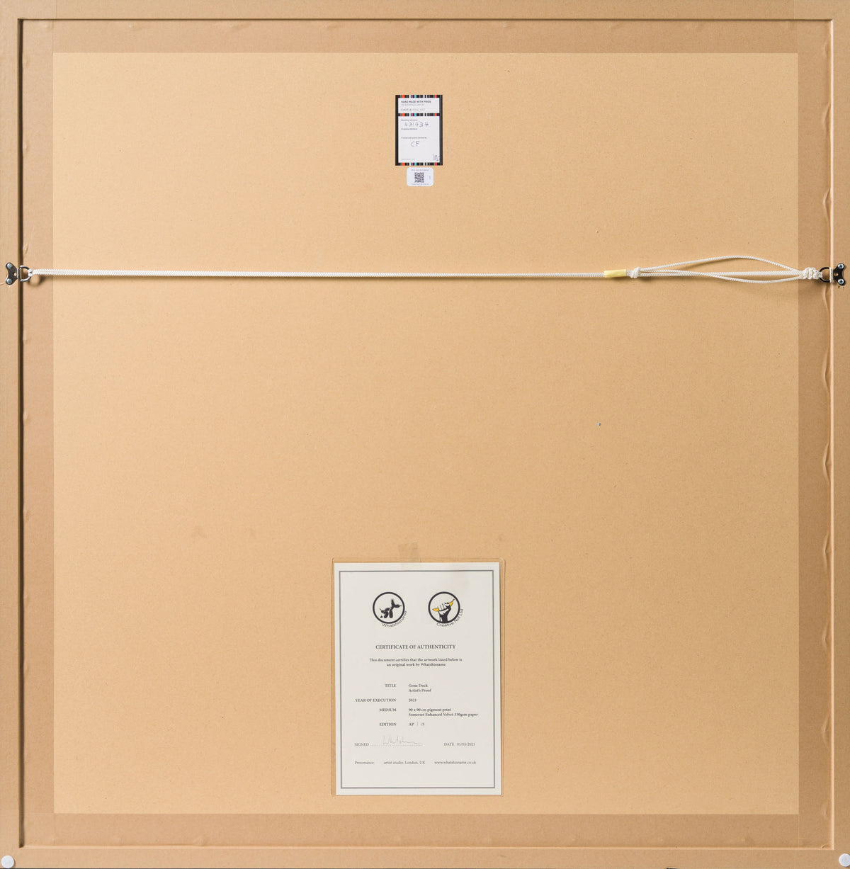 WHN SLE HUM 26643 Daffy 90 x 90 7