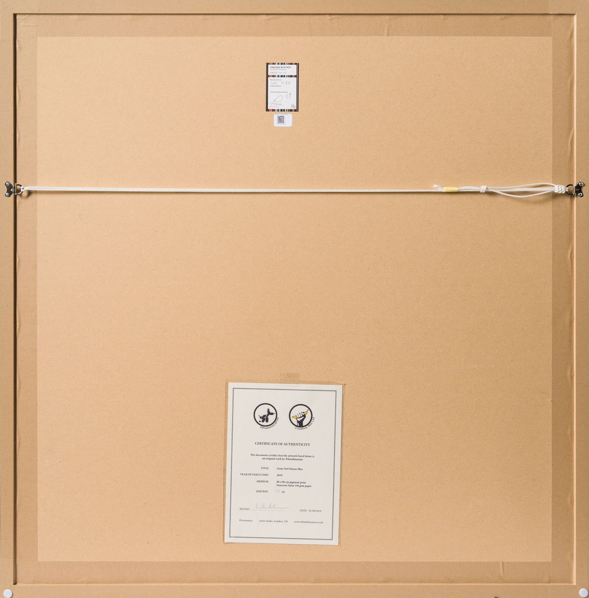 WHN SLE HUM 30386 Minnie Blue 90 x 90 7