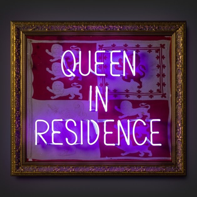 Queen In Residence 196 Illuminati Neon Castle Fine Art