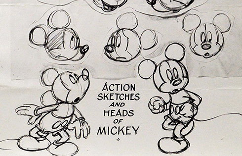 VIN ORI Mickey Mouse Model Sheet (5) 