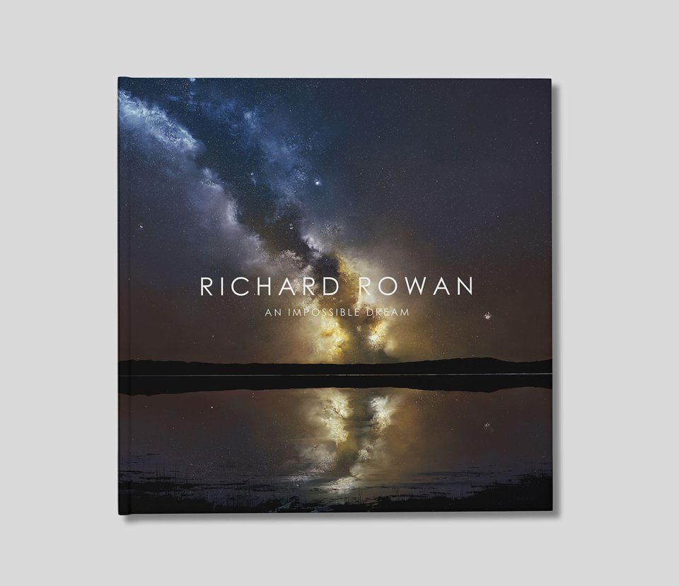 Richard Rowan,  Impossible Dream  hardback book   front cover, showing closed book 