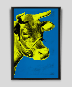Andy Warhol's Cow series: Paul Stephenson | Castle Fine Art