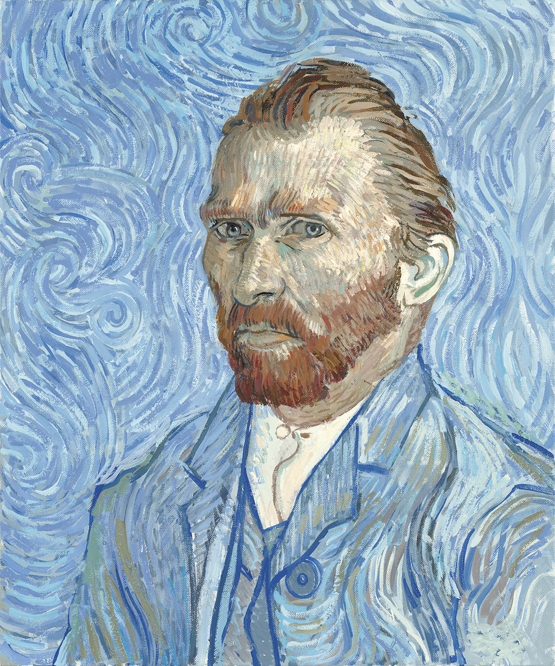 Vincent Van Gogh, Self Portrait Remy, 1889 | John Myatt | Castle Fine Art
