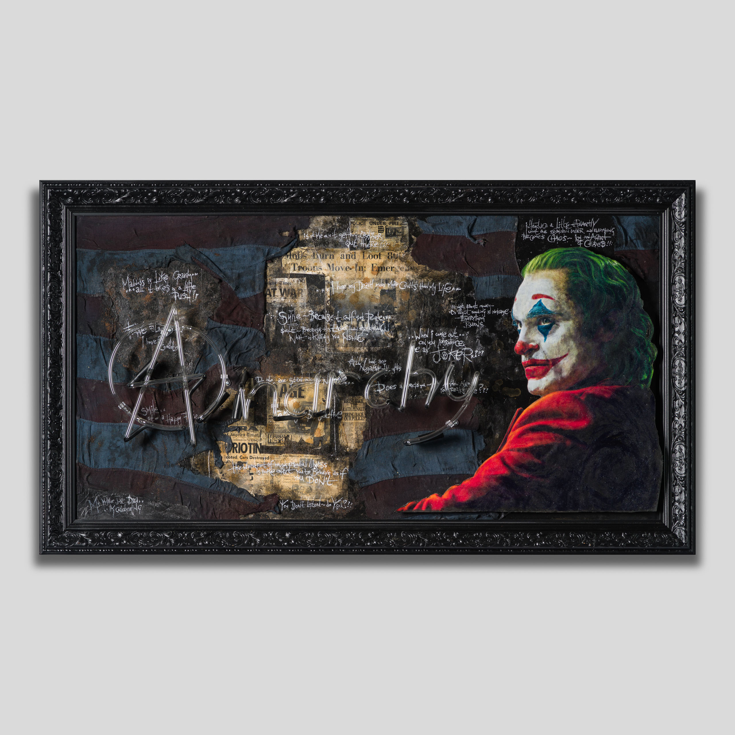 Baby Joker (241) | Illuminati Neon | Castle Fine Art