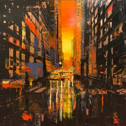 Fiery New York | Paul Kenton | Castle Fine Art