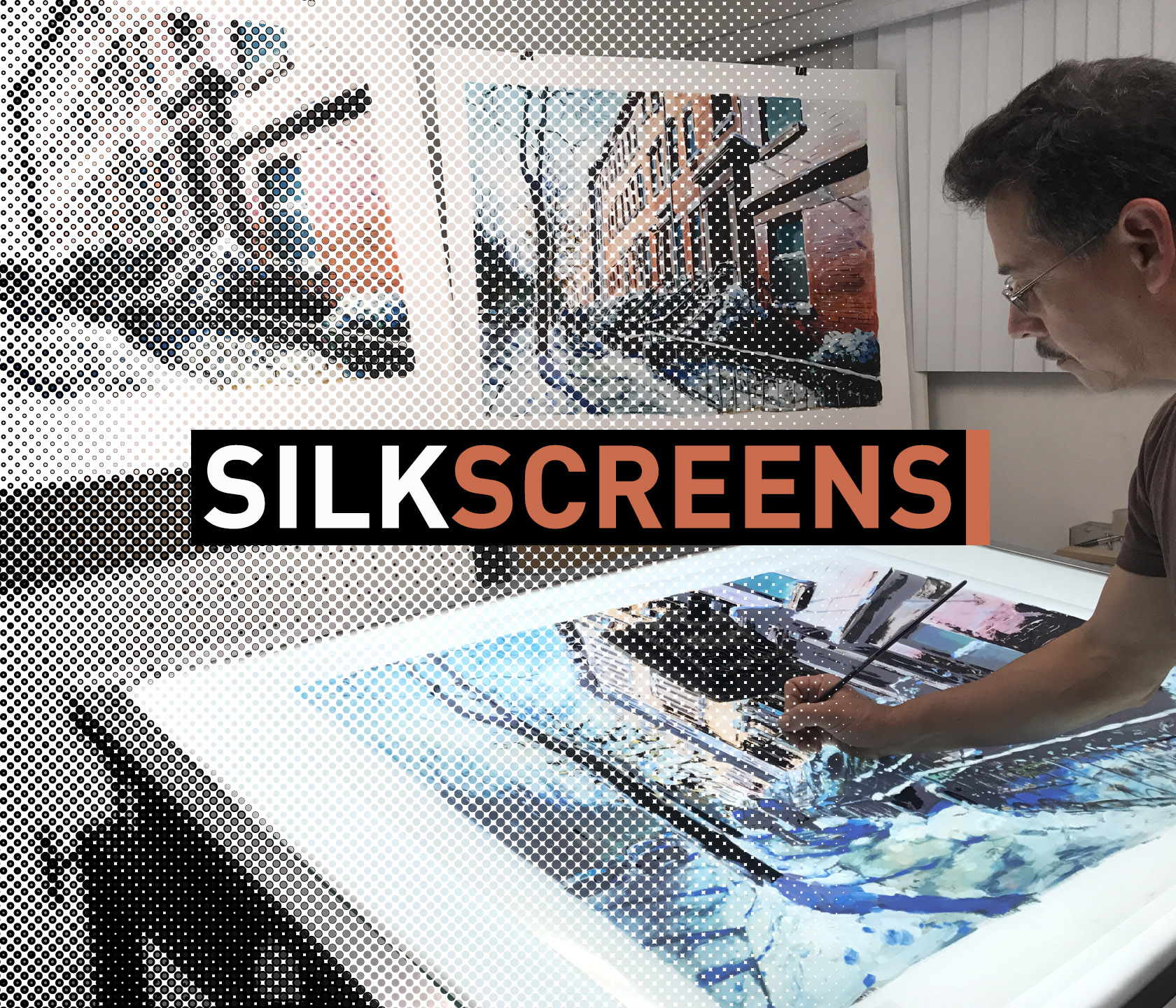 Silk Screen A4 Wooden frame 43T - Derivan