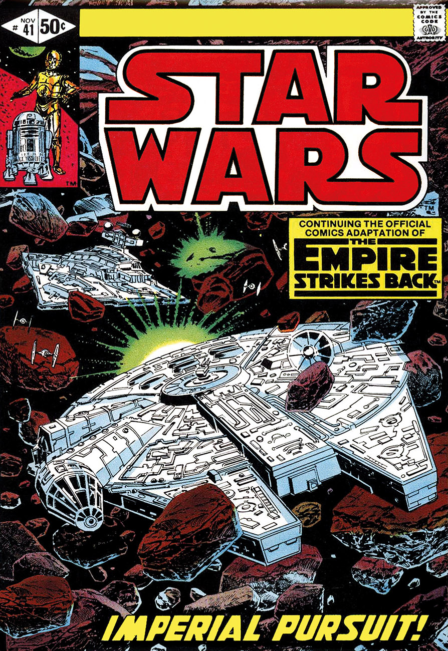 Star Wars #41 - The Empire Strikes Back - Imperial Pursuit - Box Canvas |  Marvel | Castle Fine Art