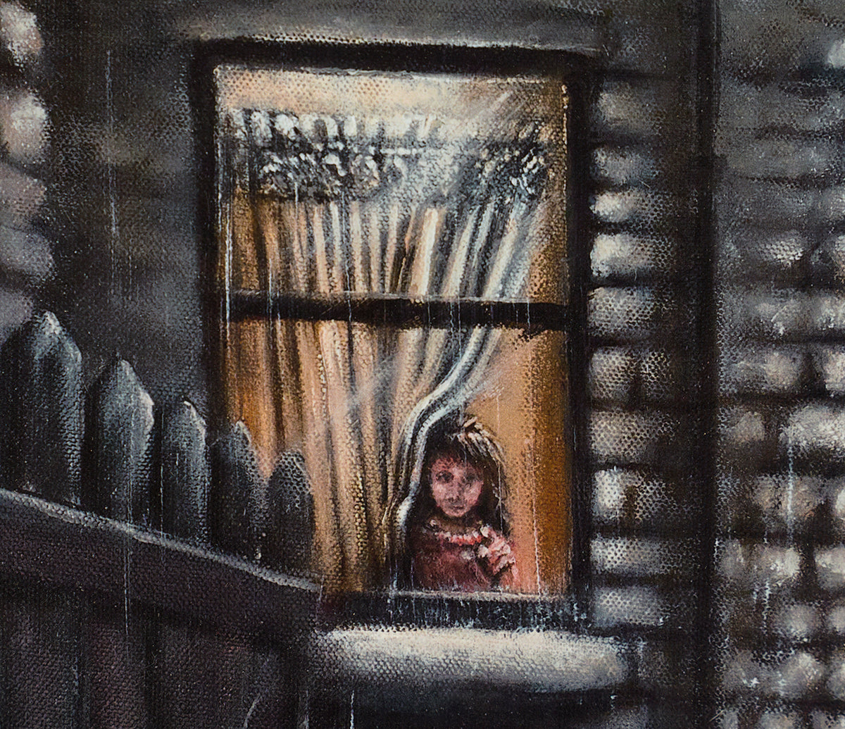 From Yesterday to Here | Framed Set of Four (Canvas on Board)