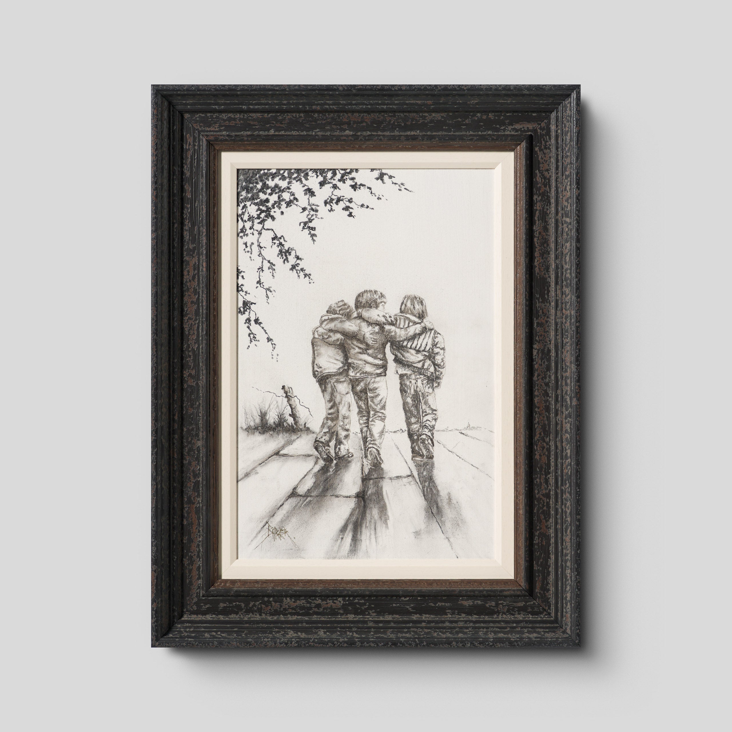 Moon Walk (Drawing)