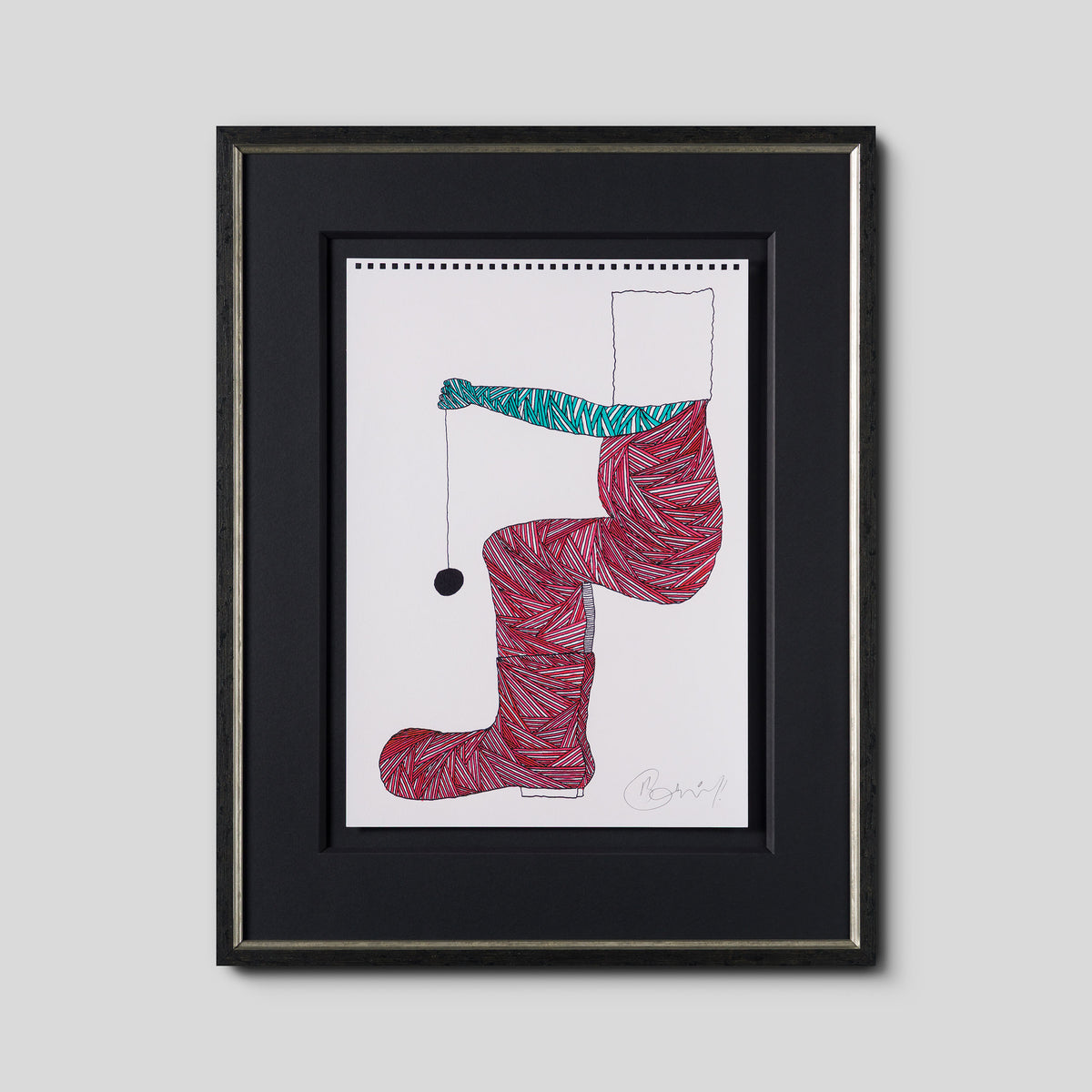 An Act Of Balance (Blue Arm)