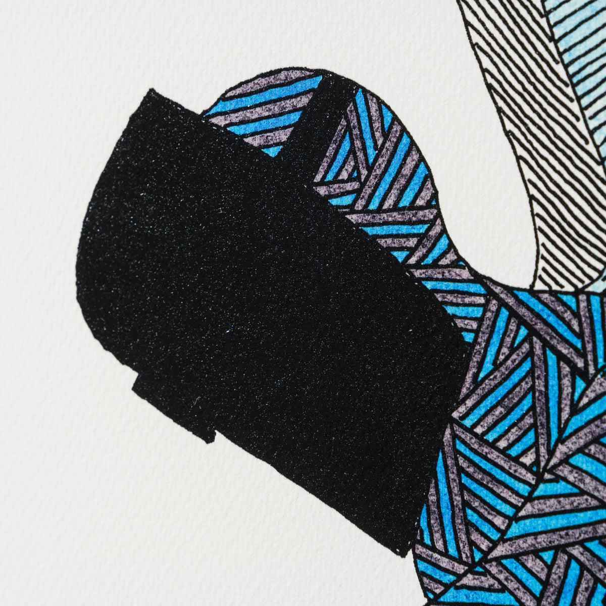 And on Monday, God Made The World | Blue Gloves | Large