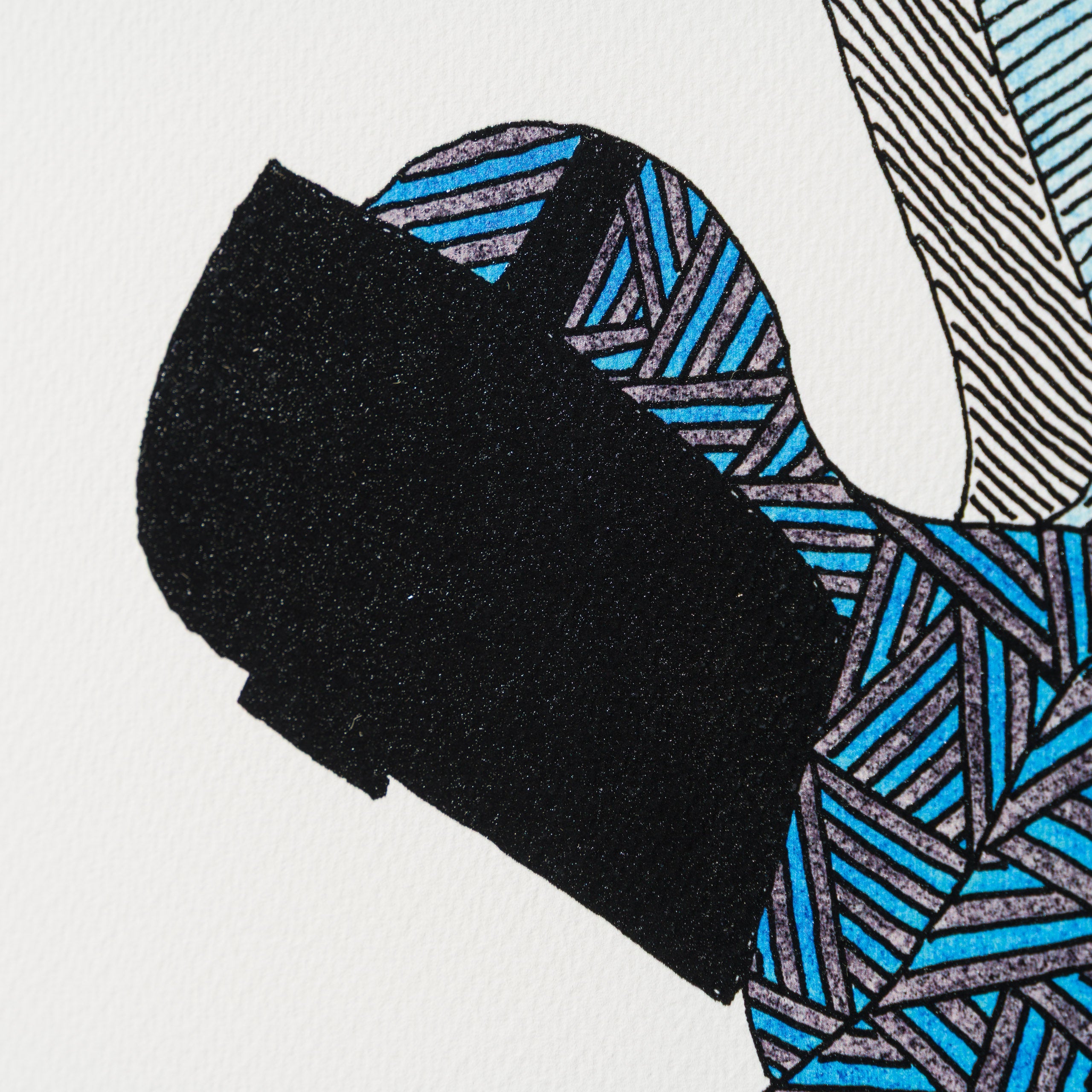 And on Monday, God Made The World | Blue Gloves | Large