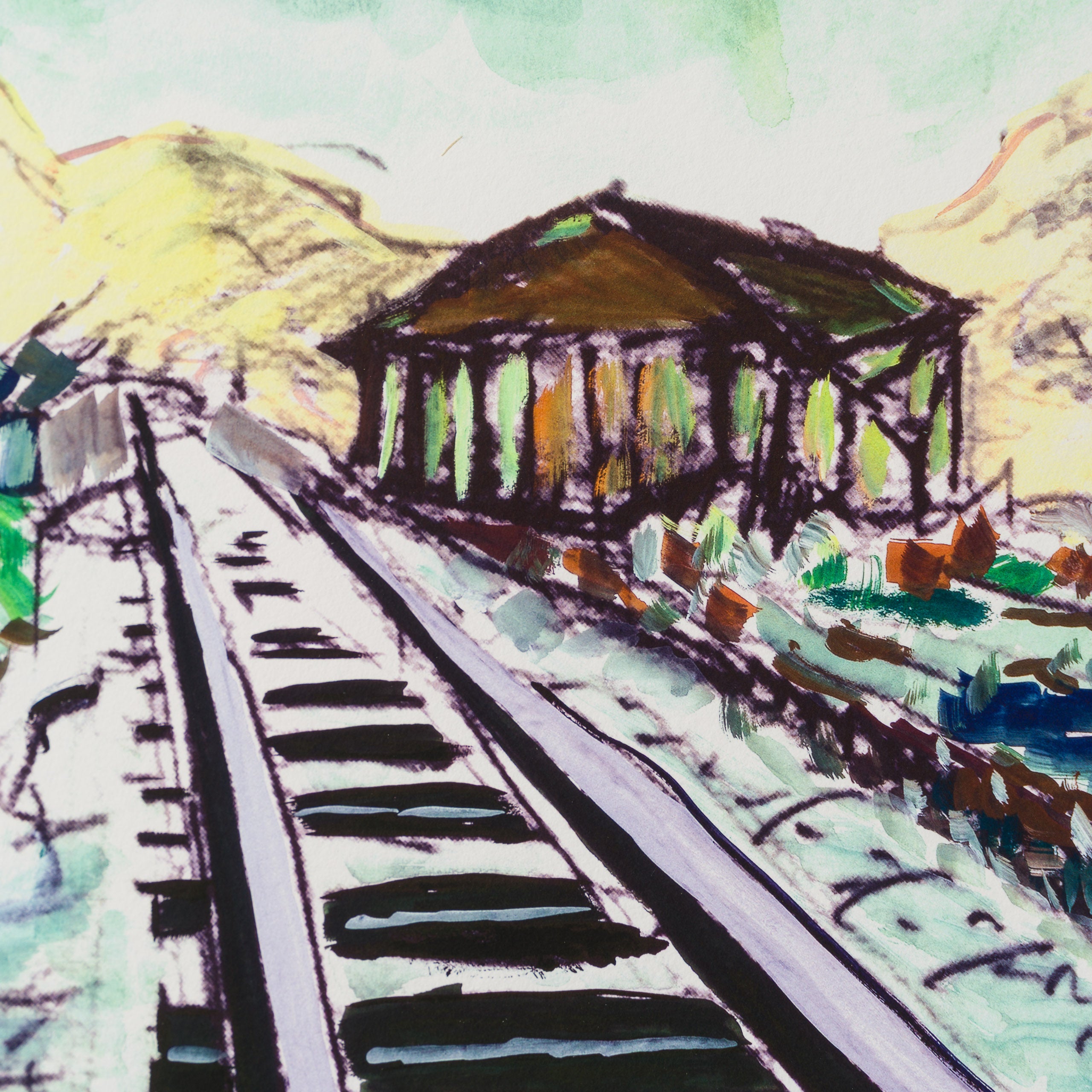 Train Tracks 2020 - Green