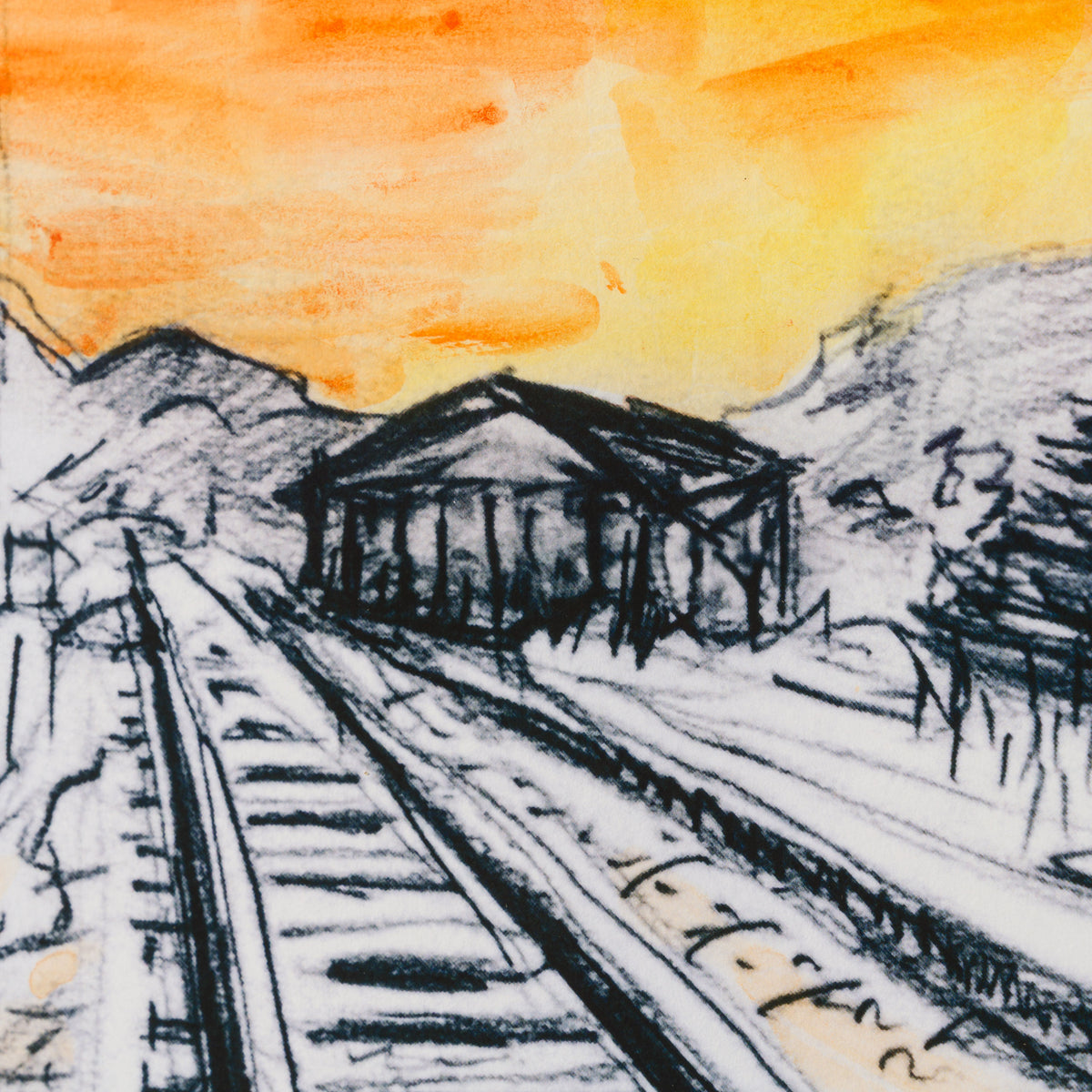 Train Tracks 2020 - Orange