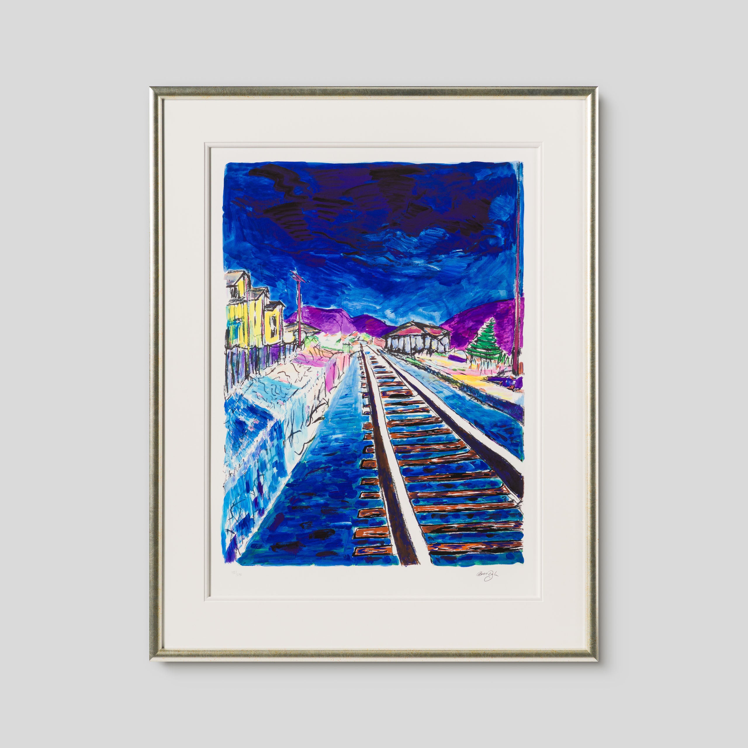 Train Tracks 2025 | Blue