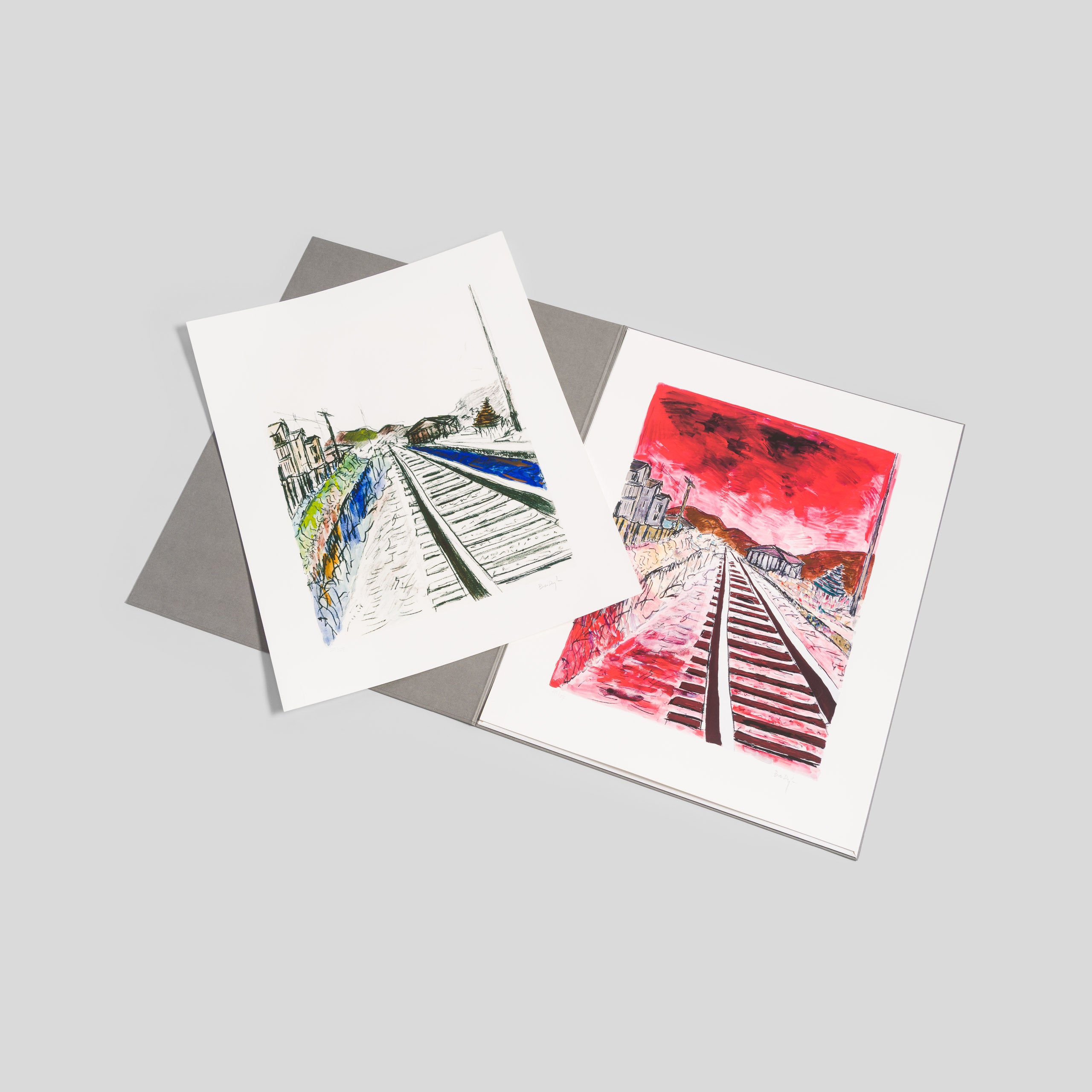 Boxed Set of 2 Portfolios | Train Tracks & Cassandra (2010)