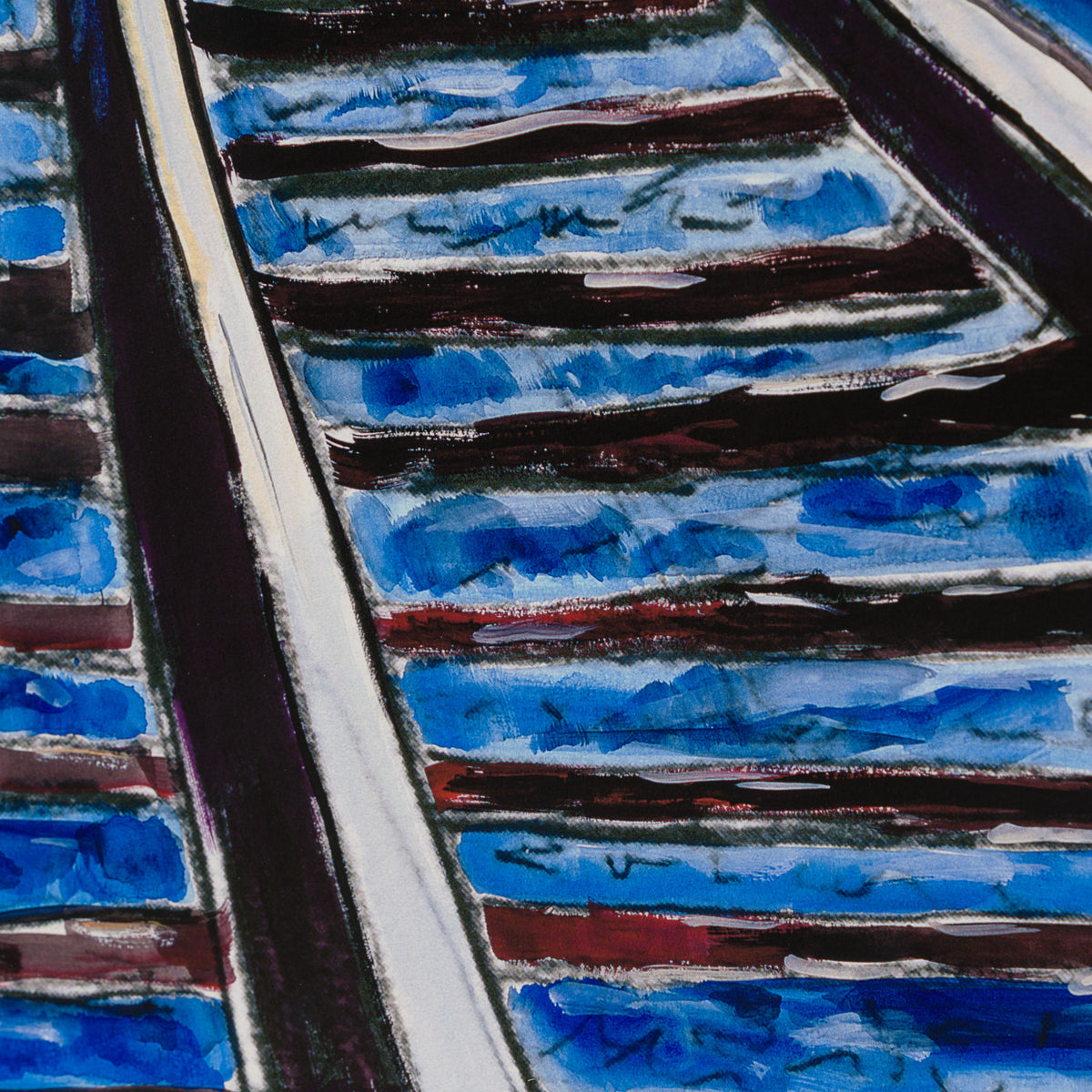 Train Tracks 2012 - Blue