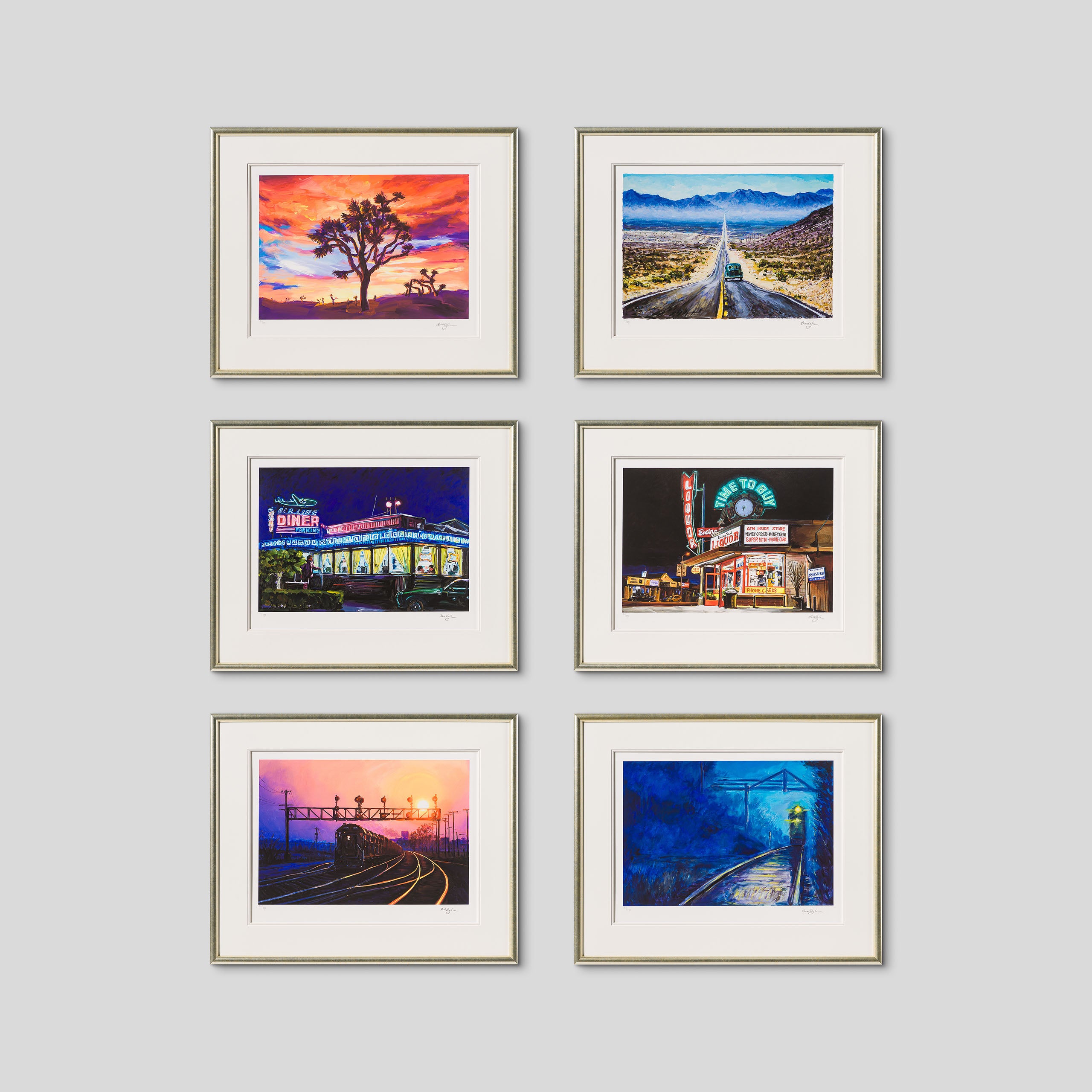 The Beaten Path 2026 | Framed Set of Six