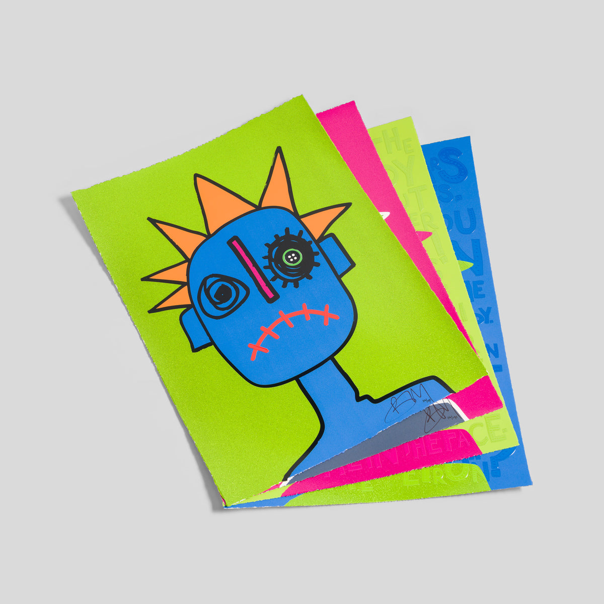 Punky Doodle Dandies 2025 | Portfolio Set of Four