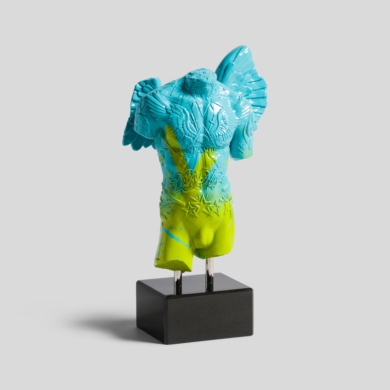 Fallen Angel (Mini Aqua & Green)