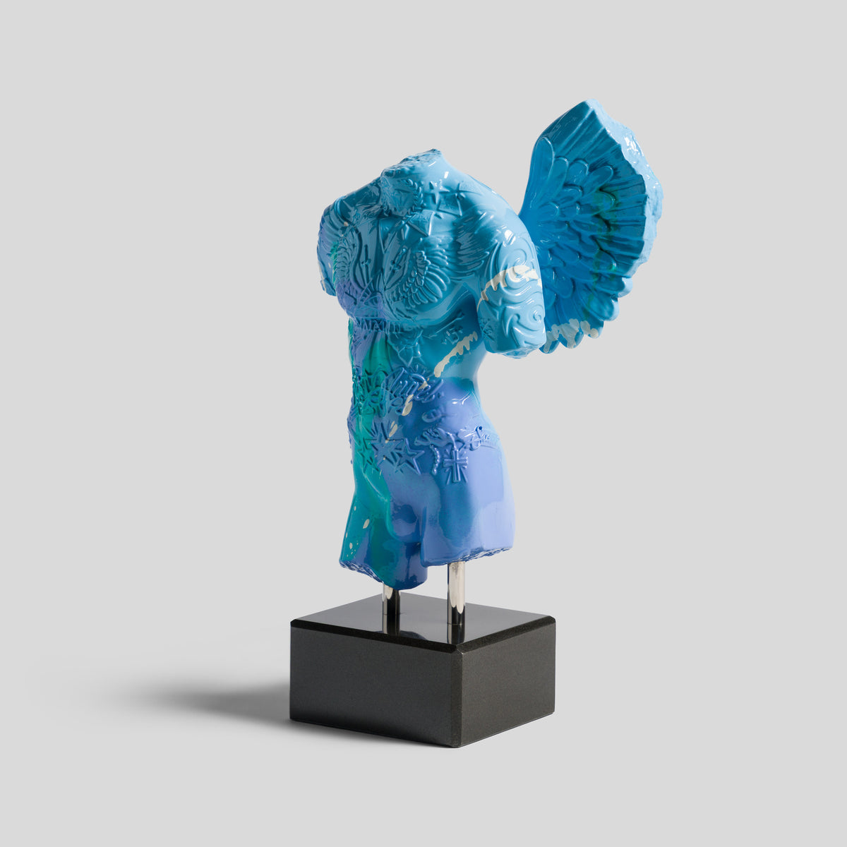 Fallen Angel | Mini Blue & Teal
