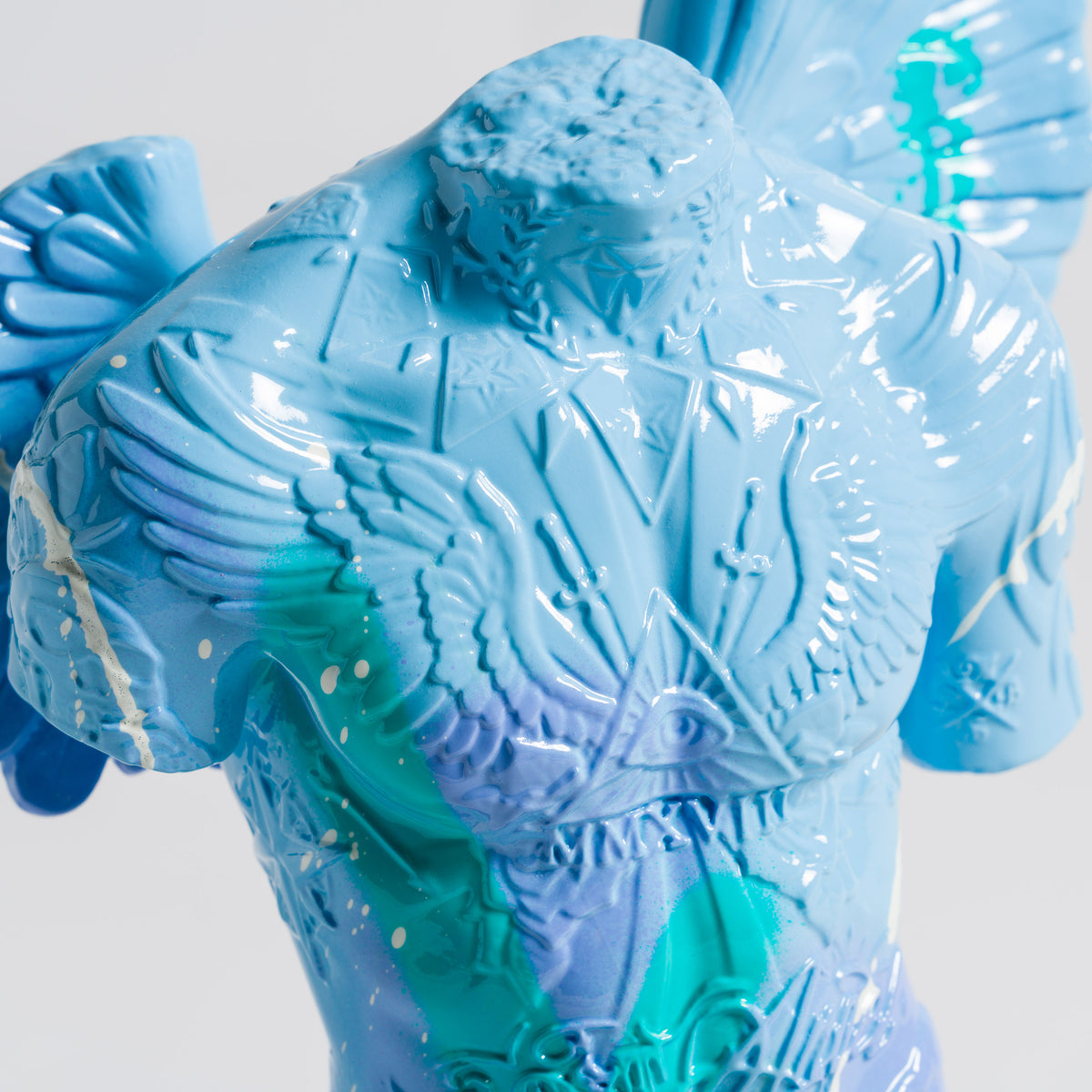 Fallen Angel | Mini Blue & Teal