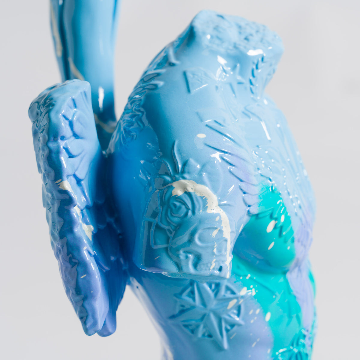 Fallen Angel | Mini Blue & Teal