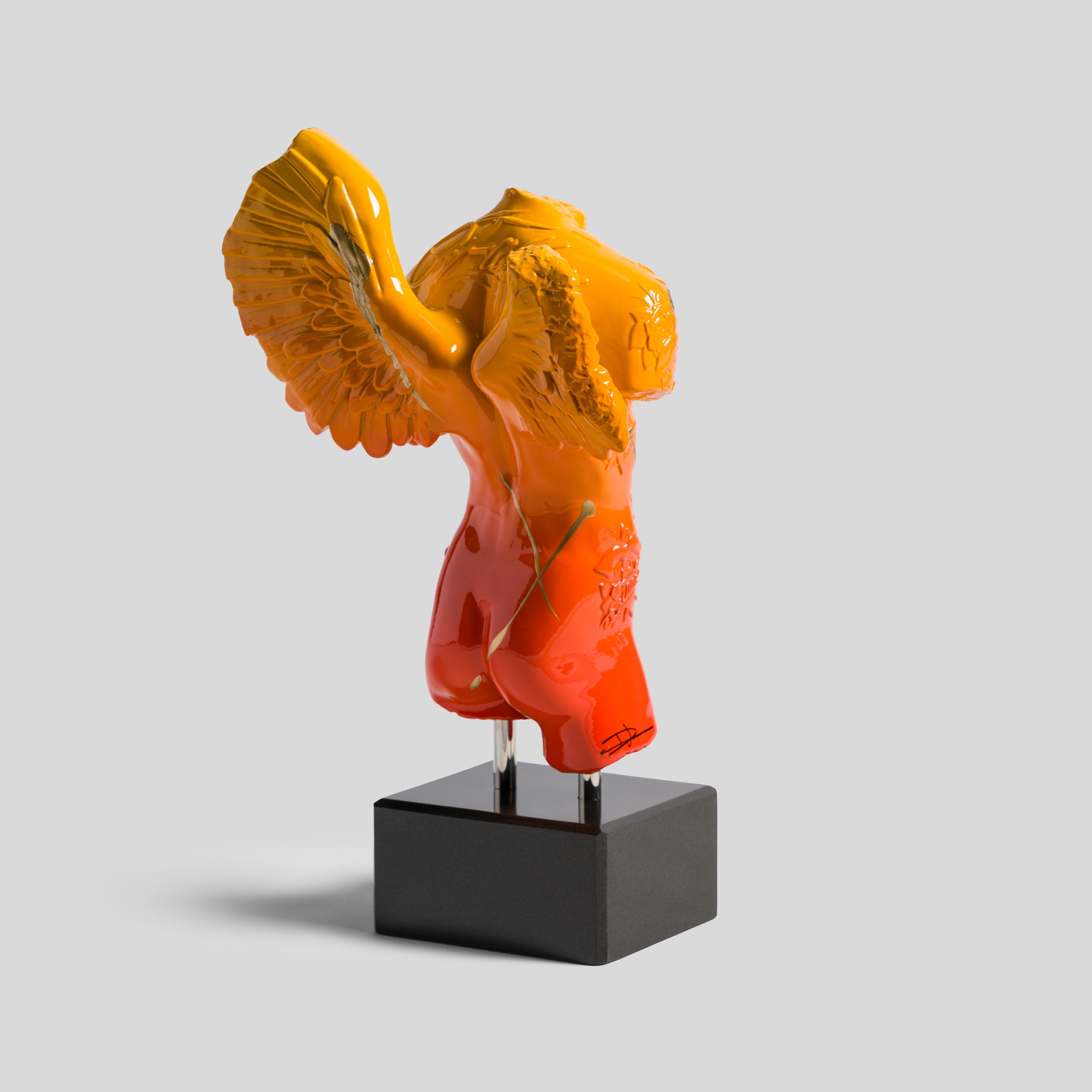 Fallen Angel | Mini Orange Ombre