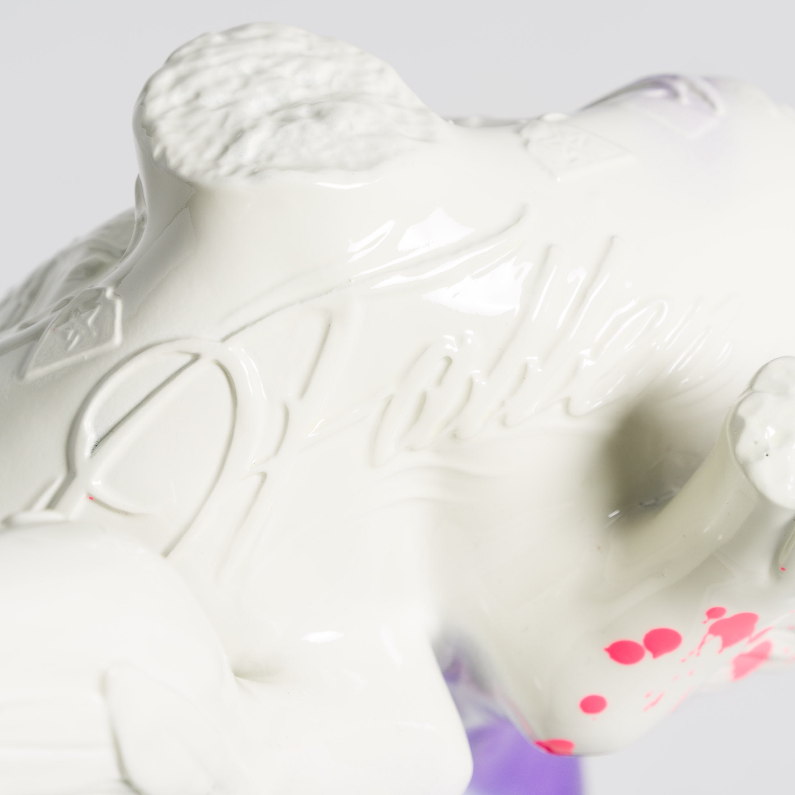 Fallen Angel | Mini White & Purple