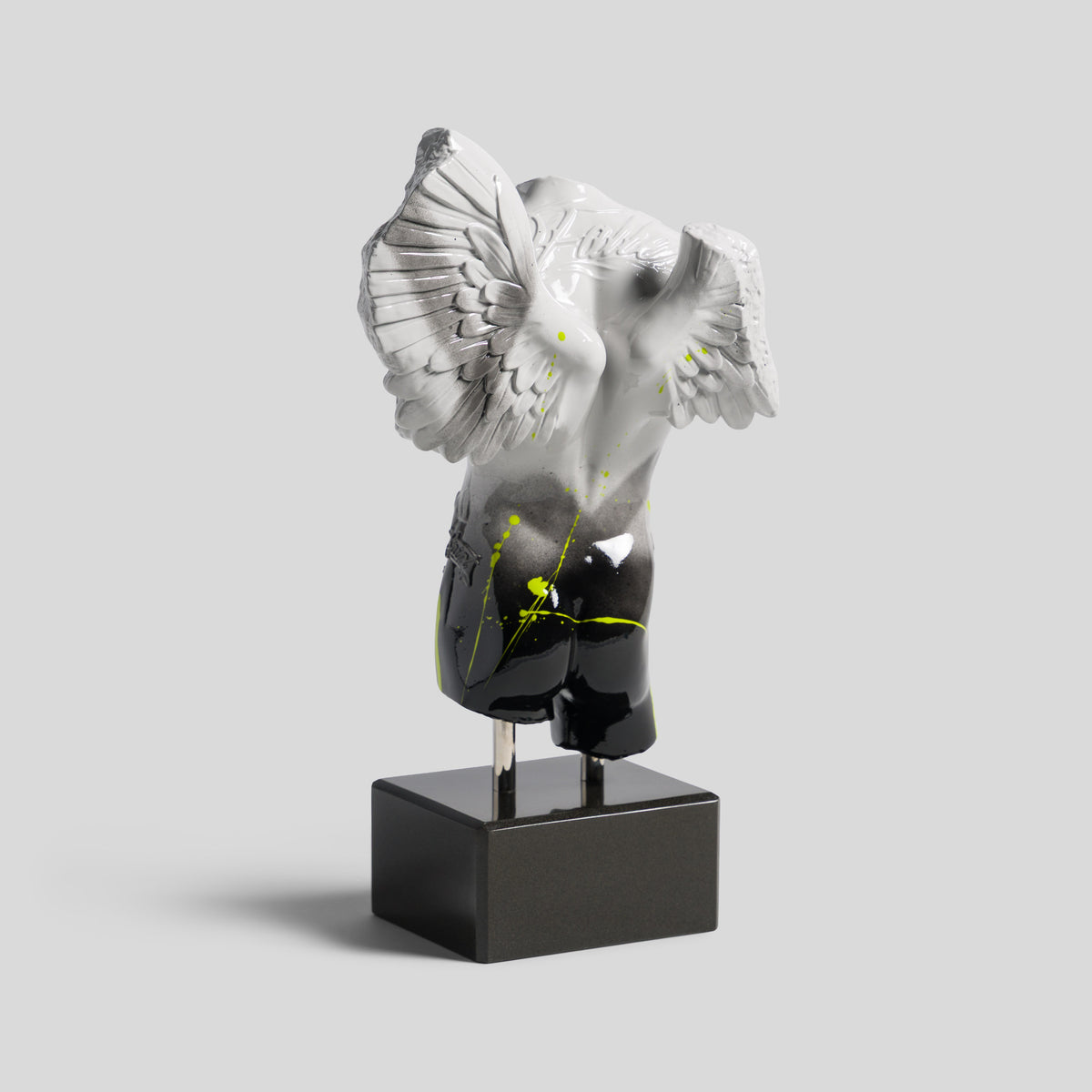 Fallen Angel (Mini White Black & Lime)