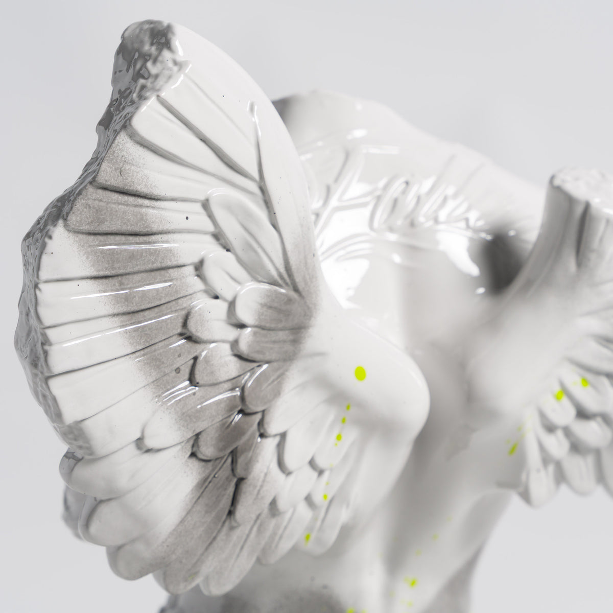 Fallen Angel (Mini White Black & Lime)