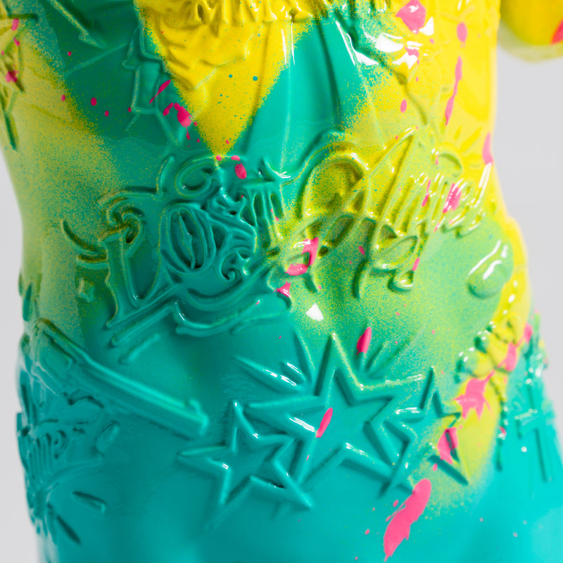 Fallen Angel (Mini Yellow & Aqua)