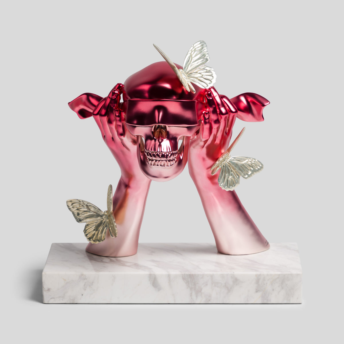 Blind To The World Around Us (Intense Pink Chrome Matte)