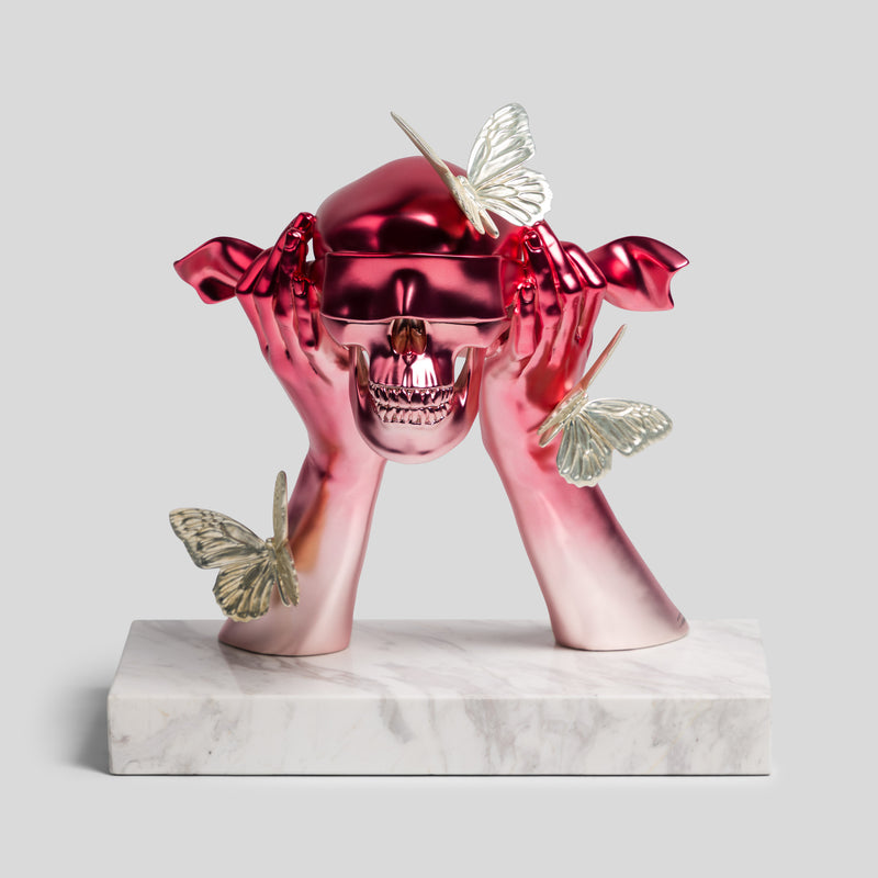 Blind To The World Around Us (Intense Pink Chrome Matte)