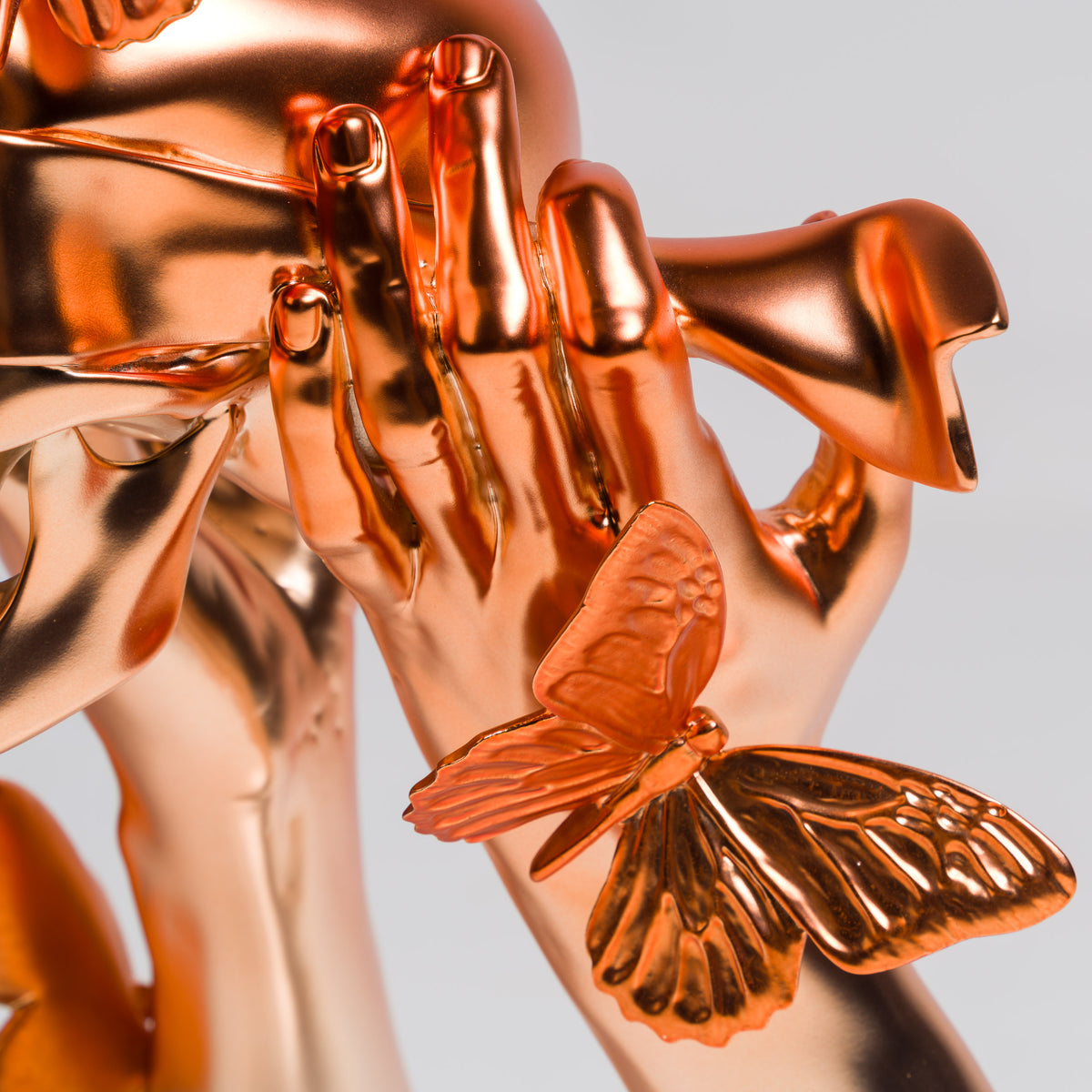 Blind To The World Around Us (Orange Chrome Matte)