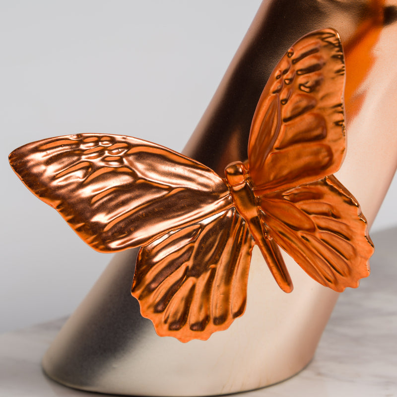 Blind To The World Around Us | Orange Chrome Matte