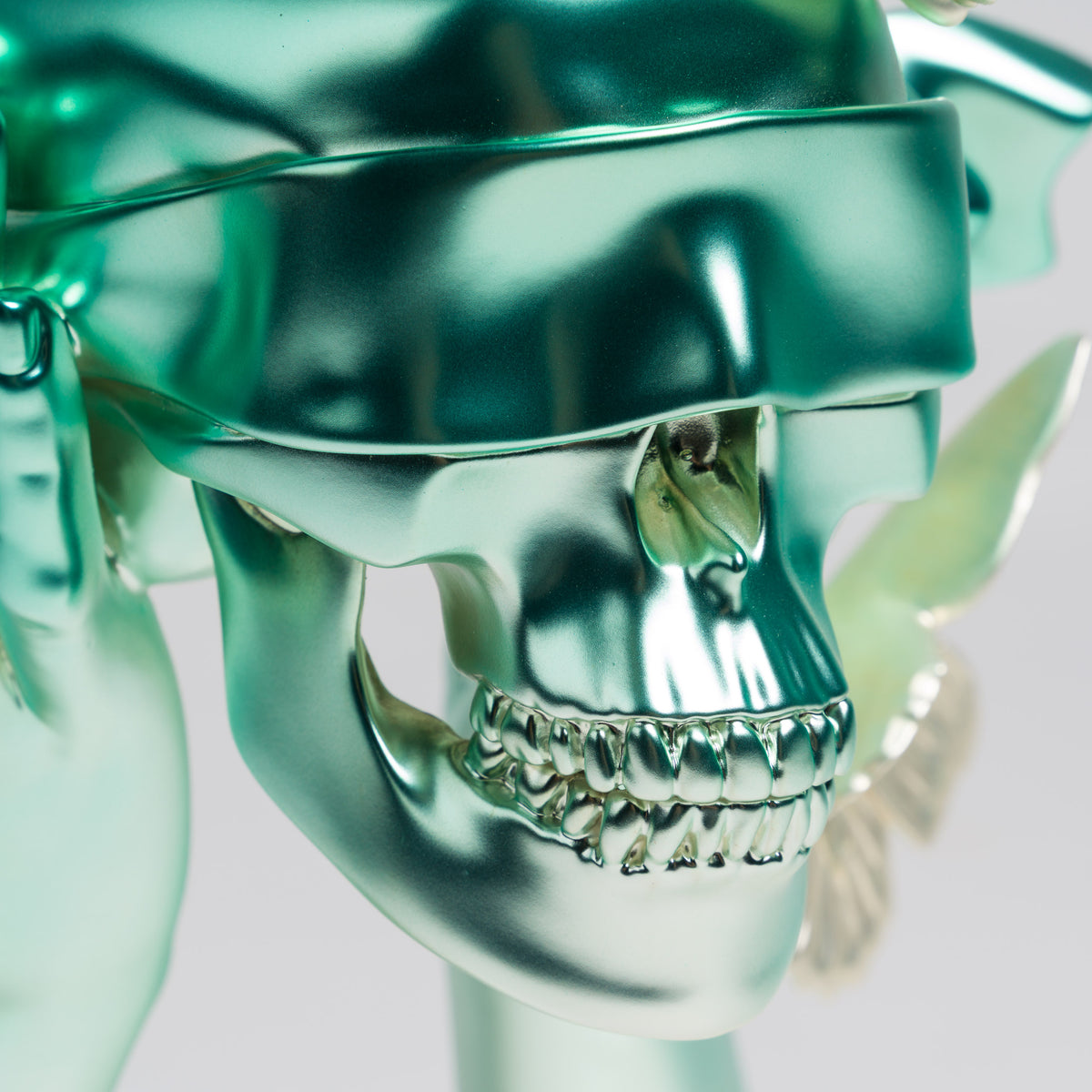 Blind To The World Around Us (Pastel Teal Chrome Matte)