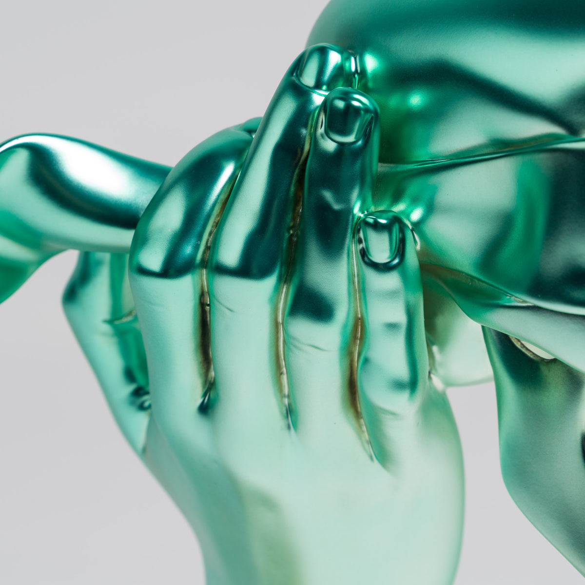 Blind To The World Around Us (Pastel Teal Chrome Matte)