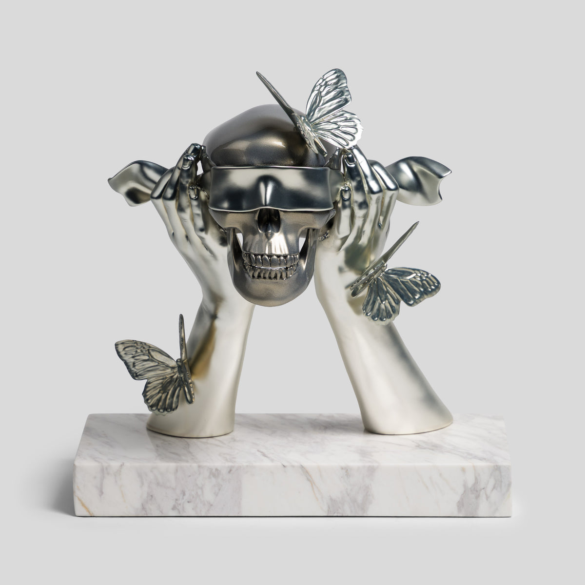 Blind To The World Around Us (Silver Chrome Matte)