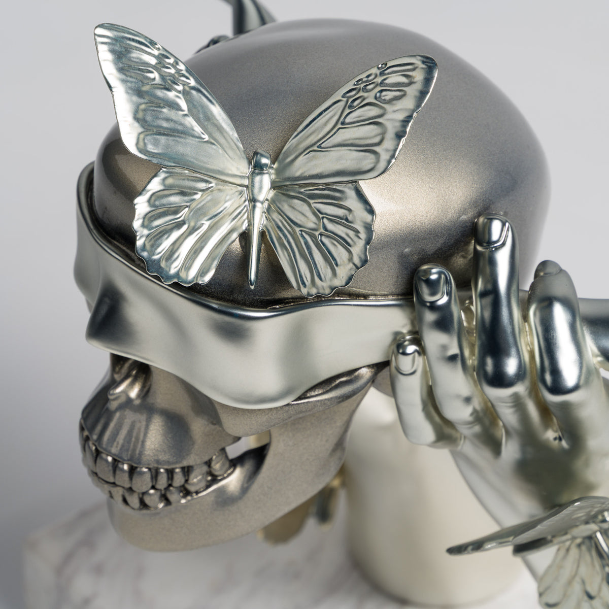 Blind To The World Around Us (Silver Chrome Matte)