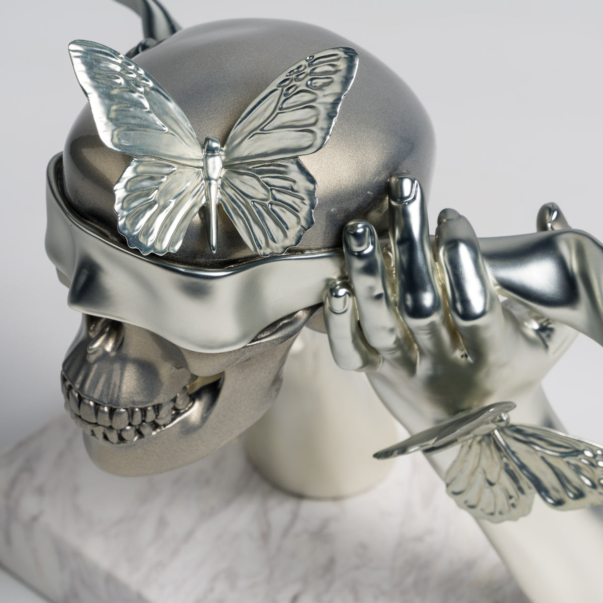 Blind To The World Around Us (Silver Chrome Matte)