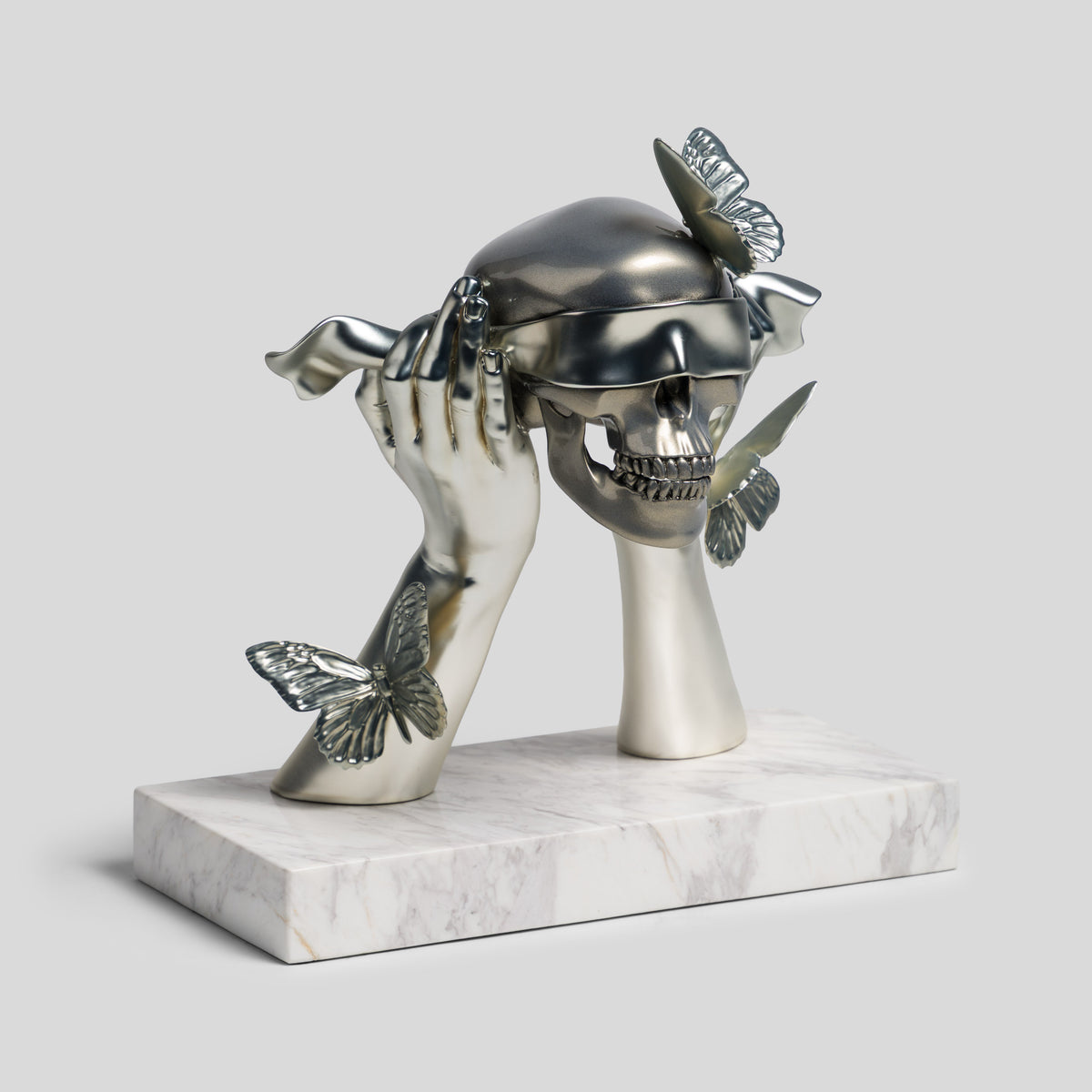 Blind To The World Around Us (Silver Chrome Matte)