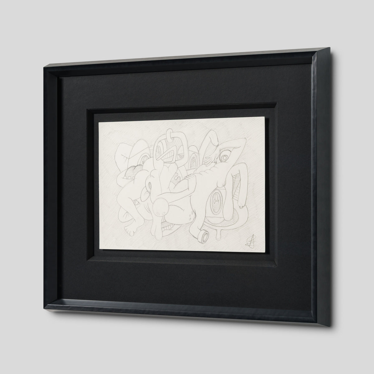 Mingle (Preparatory Drawing)